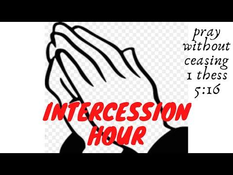 INTERCESSION HOUR 072021 "He will hear the prisoners prayers" PSALMS 102:20