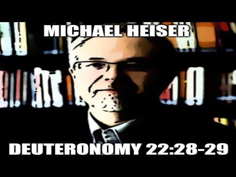 Michael Heiser On Deuteronomy 22:28-29