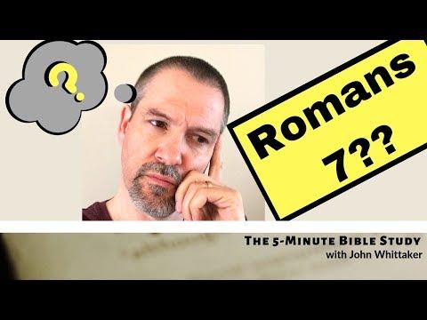 Romans 7 is NOT about Your Struggle with Sin!