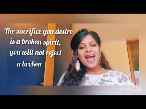 Broken | Psalm 51:17 | Bible Verse | BrokenSpirit | Healing | God loves you | Abigail Indra