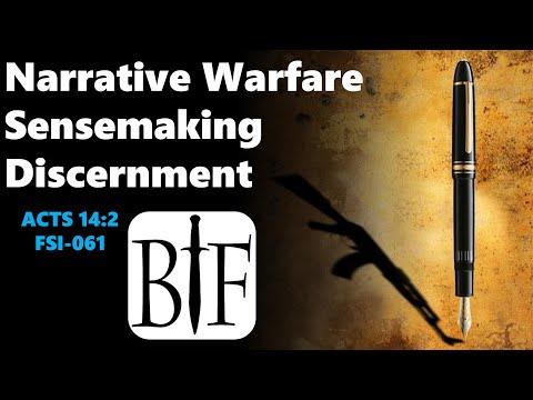 Acts 14:2 | Narrative Warfare | Sensemaking | Discernment | FSI-061