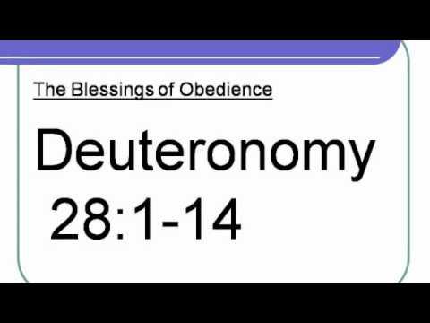 Deuteronomy 28:1-14
