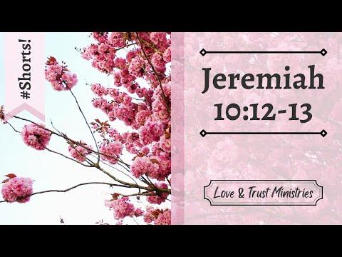 All Wisdom and Understanding Are His! | Jeremiah 10:12-13 | May 25th | Rise and Shine Shorts