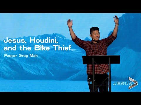 Colossians 1:15-23 Jesus, Houdini, and the Bike Thief! - Pastor Greg Mah