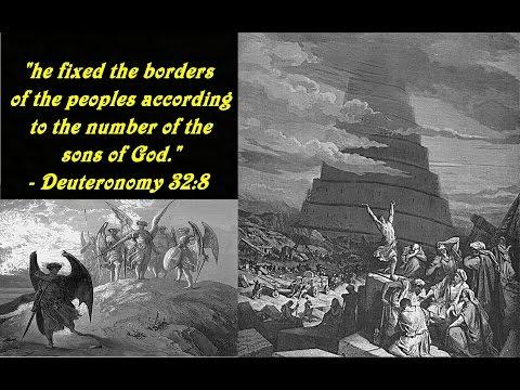 Deuteronomy 32 :8 "According to the number of the Sons of God."