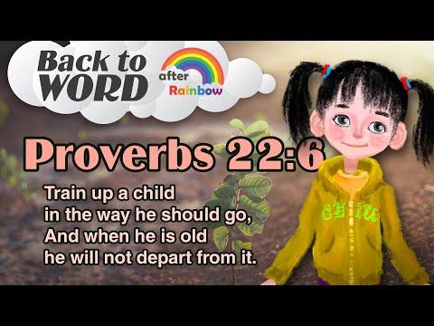 Proverbs 22:6 ★ Bible Verse | Encouragement Hope Bible Verses