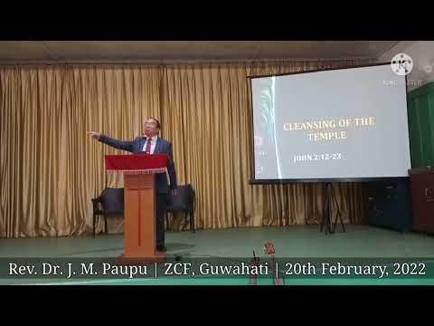 CLEANSING THE TEMPLE  John 2:12-23 (Feb 20, 2022)video 2
