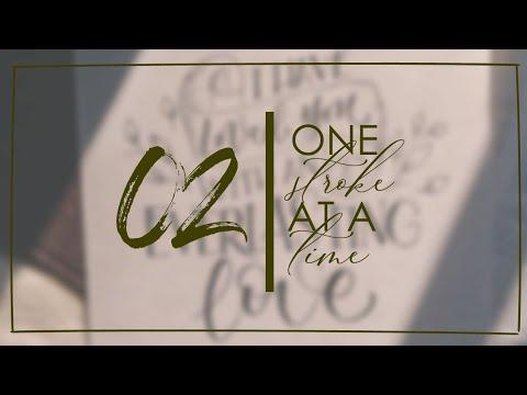 One Stroke At A Time (OSAT) 2 - Jeremiah 31:3 Calligraphy and Devotion