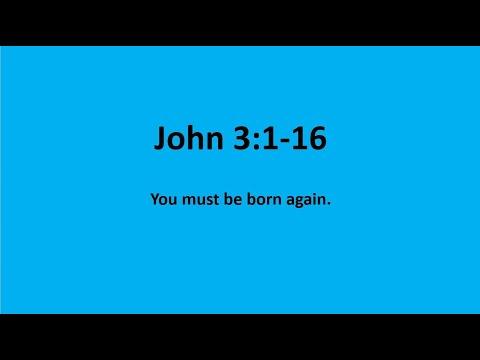 Bible Study: John 3:1-16