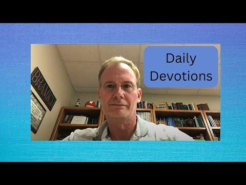 Daily Devotion + Colossians 4:1-18 + September 17, 2022