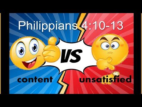 The Secret of Contentment: Philippians 4:10-13 || How To Stop Being Needy || Secret to Contentment.