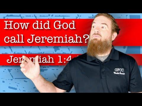 How did God call Jeremiah? - Jeremiah 1:4-10