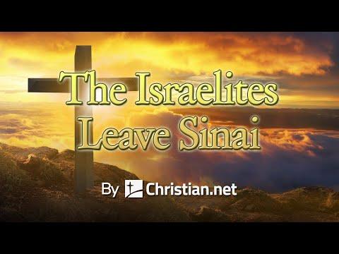 Numbers 10:11 - 36: The Israelites Leave Sinai | Bible Stories
