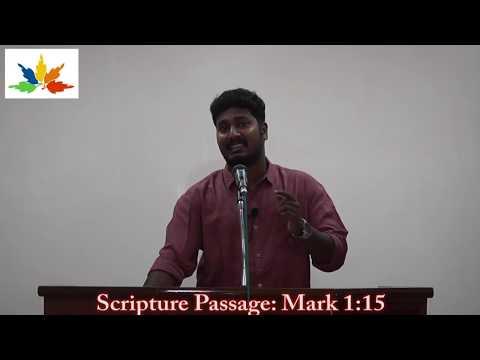 Repent and Believe in the Gospel | Mark 1:15 | The Evangelical Baptist Church | Mr. Jude