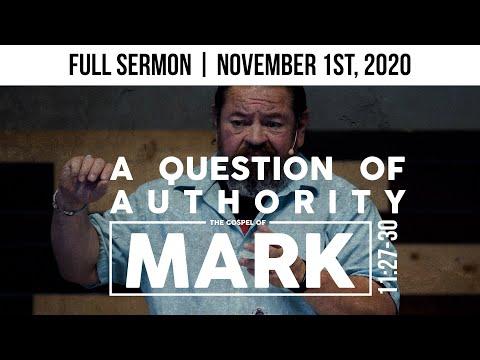A Question of Authority | Mark 11:27-30
