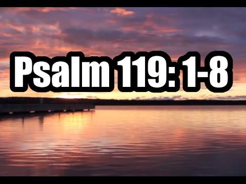 ???? Psalm 119: 1-8 Song - All Your Commandments [OLDER RECORDING]