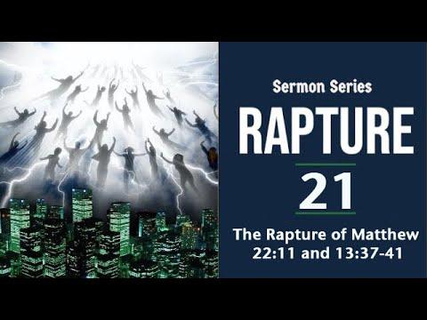 The Rapture Sermon series 21 J.D. Farag Dr Andy Woods: Matthew 22:11 represents the rapture