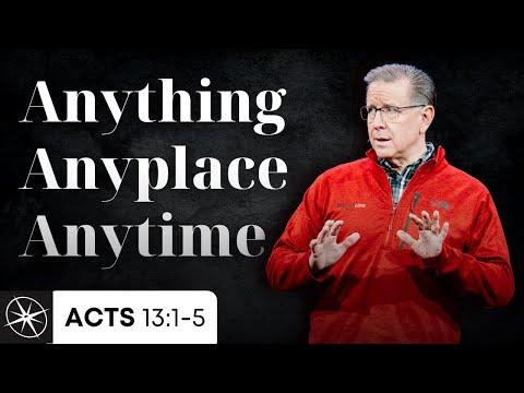 Useful to the Lord: Anything, Anyplace, Anytime (Acts 13:1-5) | Pastor Mike Fabarez