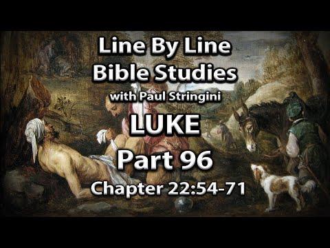 The Gospel of Luke Explained - Bible Study 96 - Luke 22:54-71