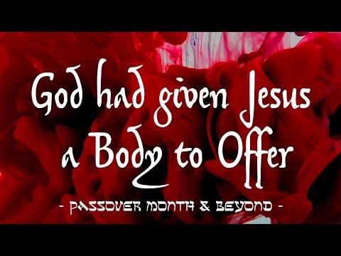 Daily Scripture - Hebrews 10:4‭-‬7 - God Had Given Jesus a Body to Offer - Passover Month