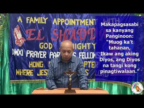 “Sa panahon ng pag- iyak” (Psalms 30:5) Healing Message with Bro.Nicomedes Cabello March 14,2022