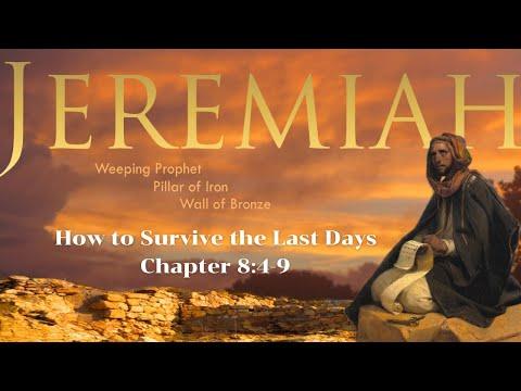 Marco Quintana - Jeremiah 8:4-9 "How to survive the Last Days"
