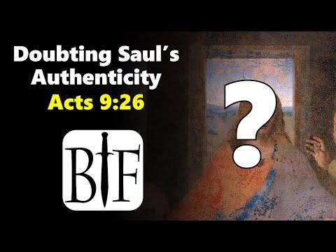 Doubting Saul's Authenticity | Acts 9:26 | FSI-040-A