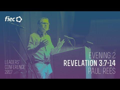 Revelation 3:7-14 (Paul Rees)