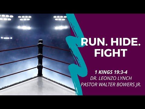 EBC Vault | Run.Hide.Fight | 1 Kings 19:3-4 | Dr. Leonzo Lynch and Pastor Walter Bowers Jr.