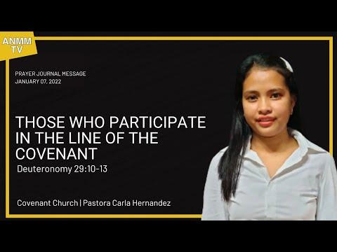 Those who participate in the line of the Covenant (Deuteronomy 29:10-13)