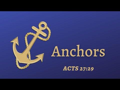 Anchors - Acts 27:29