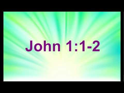John 1:1-2 - Bible Memory Verse Song for Kids