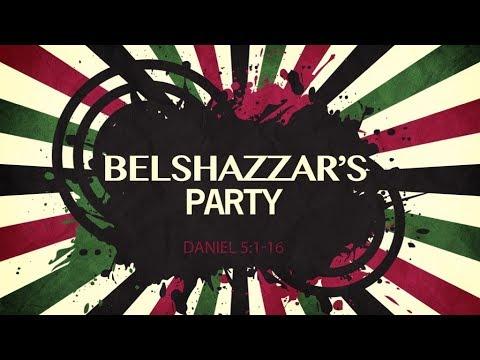 Belshazzar's Party (Daniel 5:1-16)
