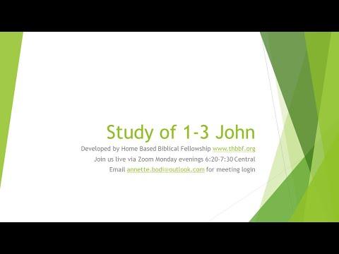 Study of 1 John 2:7-14 Love and Spiritual Maturity by THBBF