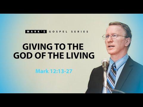 Giving to the God of the Living / Mark 12:13-27 / The Gospel Message / Chicago UBF