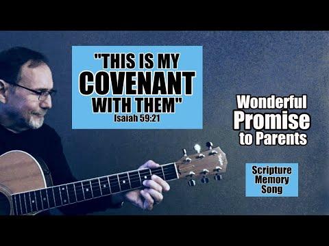 Isaiah 59:21 God's covenant promise to parents (Scripture Memory Song)