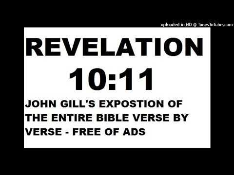 Revelation 10:11 - John Gill's Exposition of the Entire Bible Verse by Verse