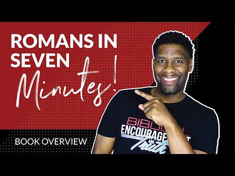 An Overview of The Book of Romans in 7 Minutes