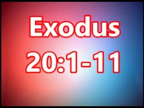 Sunday School October 2 2022 UGP Exodus 20:1-11