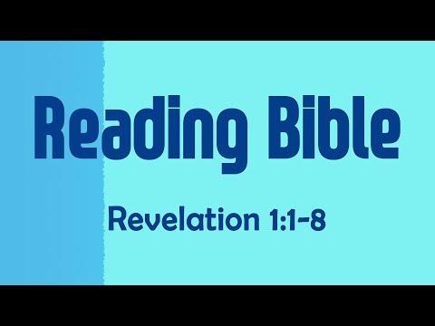 [Shincheonji church] Reading Bible - Revelation 1:1-8