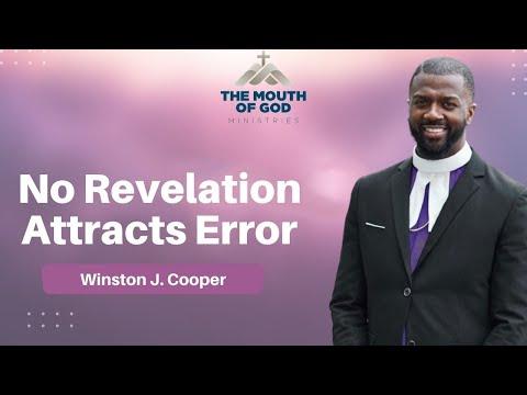 Winston Cooper | No Revelation Attracts Error | Mark 12:18-27