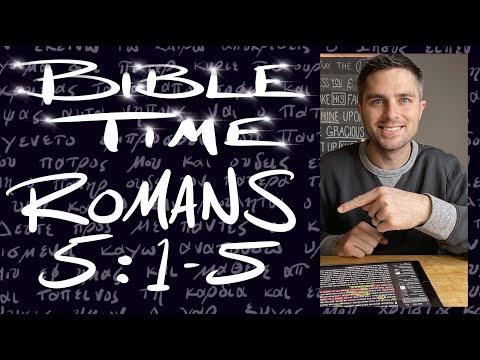 Bible Time // Romans 5:1-5