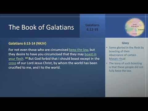 Galatians 6:11-15