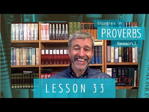 Studies in Proverbs: Lesson 33 (Prov. 2:5-7) | Paul Washer