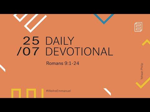 Daily Devotional with Yohaan Philip // Romans 9:1-24