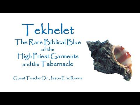 Numbers 15:38-41: Tekhelet the rare biblical blue of the high priest garments