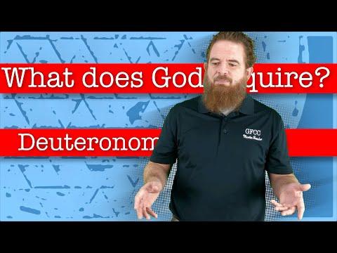 What does God require? - Deuteronomy 10:12-15