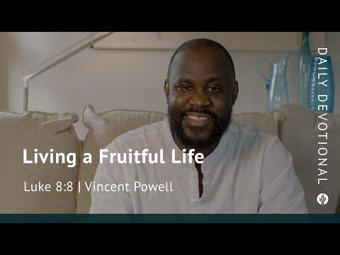 Living a Fruitful Life | Luke 8:8 | Our Daily Bread Video Devotional