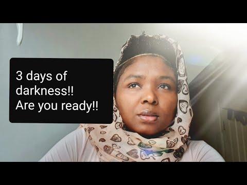 GET READY! GET READY! AMOS 8:9-10 3 DAYS OF DARKNESS WILL HAPPEN!!