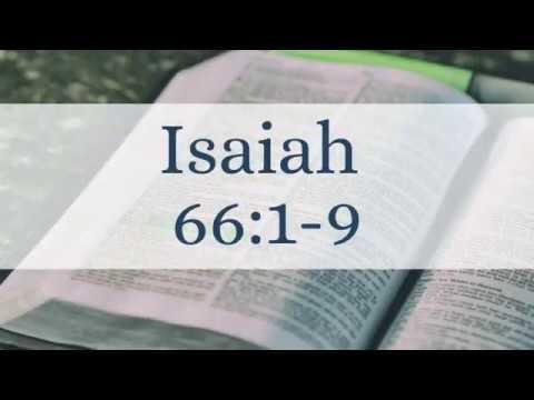 Isaiah 66:1-9